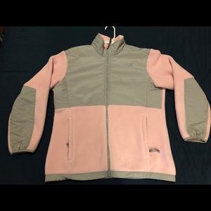 Girls XL pink NORTH FACE fleece Denali